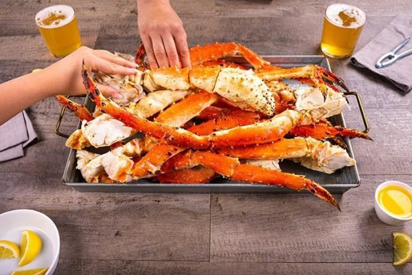 Colossal Alaskan Red King Crab Legs - Image 4