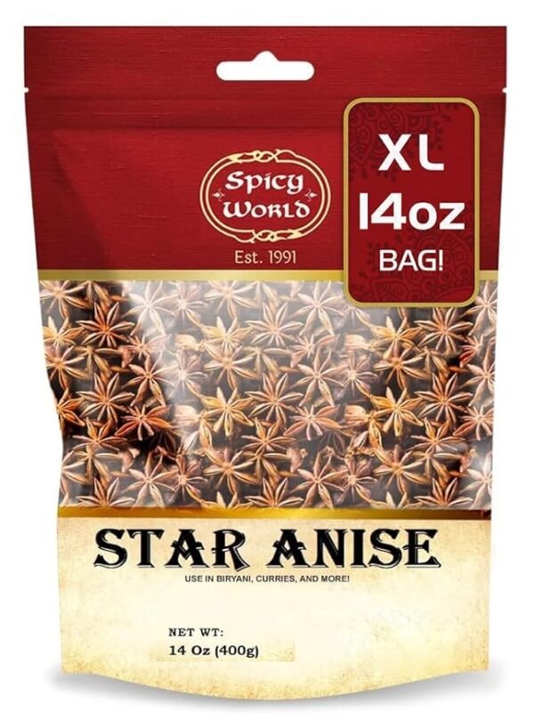 Spicy World Star Anise 14 Oz Bulk Bag