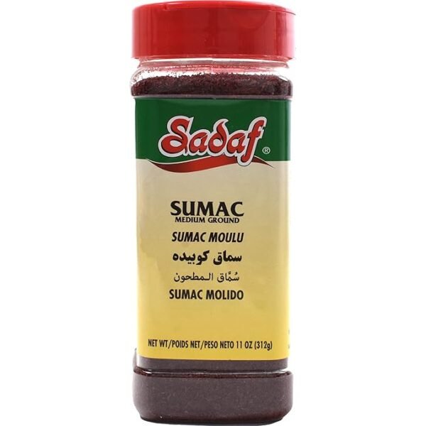 Sadaf Sumac spice ground - Pure sumac seasoning powder - Kosher - Persian spice - Medium Ground -11 oz Bottle - Image 2