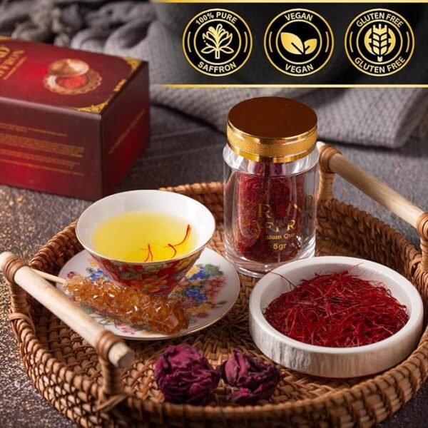 GRAND SAFFRON, Pure Saffron Threads 1 ounce - Image 3