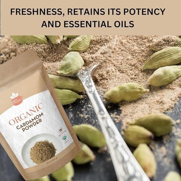 SPICY ORGANIC Ground Cardamom, 80 ounce - Image 2
