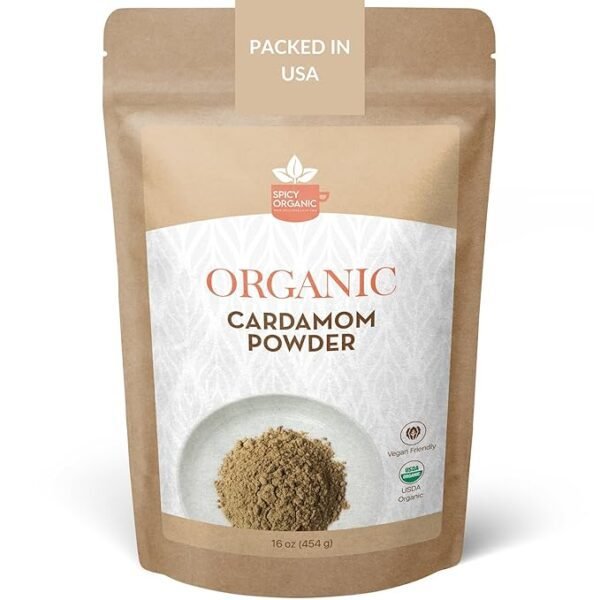 SPICY ORGANIC Ground Cardamom, 80 ounce