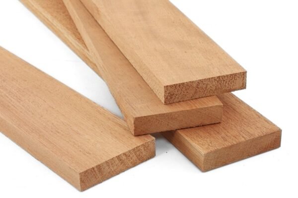 3/4" Genuine Mahogany Pre-Cut Lumber Pack, 4 Boards
