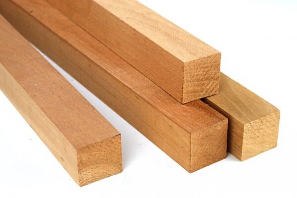 Genuine Mahogany Turning Squares: 1-3/4" x 1-3/4" x 12"